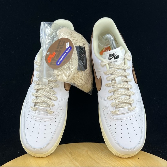 Nike Air Force 1 Low LX White Coconut Milk Archaeo DJ9943-101 Wmns Sz 9 - Picture 8 of 10